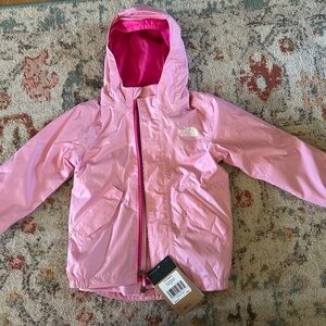 The North Face Toddler Raincoat and Fleece